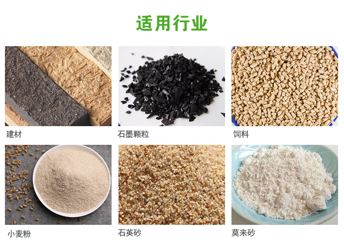 高頻振動(dòng)篩主要用于化工，建材，石墨顆粒，飼料，小麥粉，石英砂，豆?jié){，果汁等各種物料的干法、濕法篩分、分級(jí)、脫水，過濾。